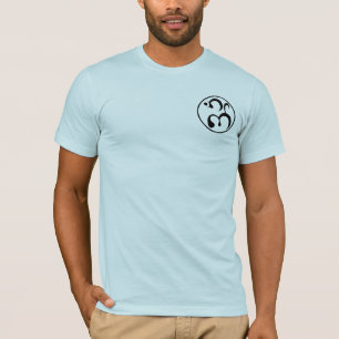 Nouveau T-shirt de logo de mousson