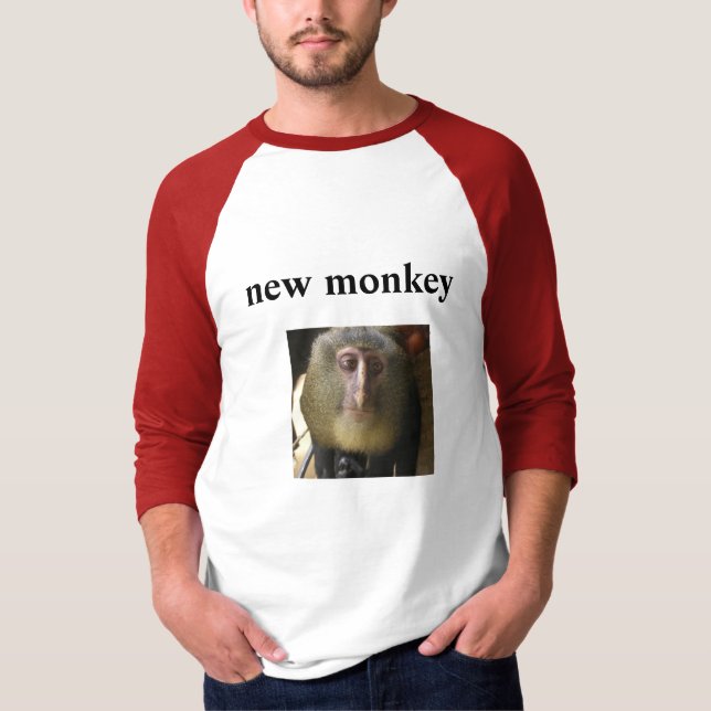 nouveau T-shirt de singe (Devant)