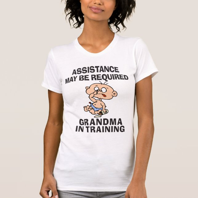 Nouveau T-shirt drôle de grand-maman (Devant)