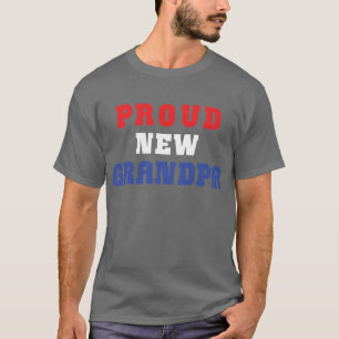Nouveau T-shirt fier de grand-papa