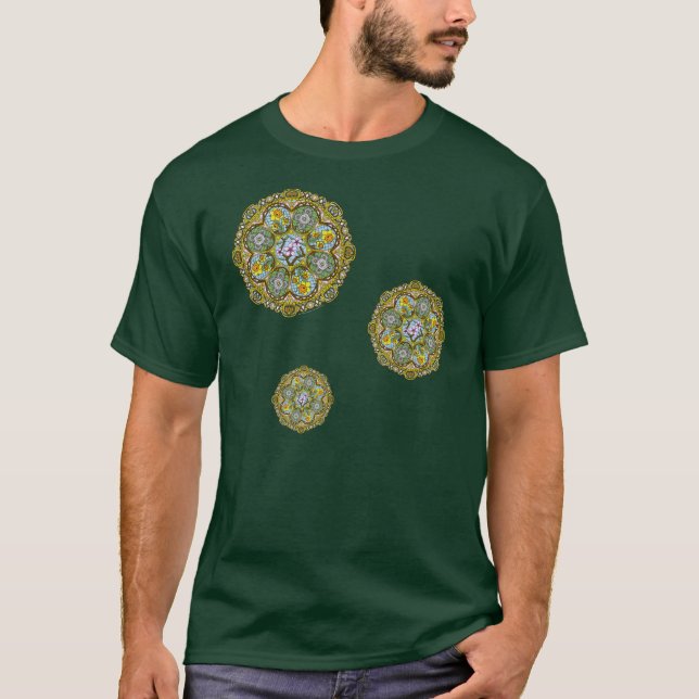 Nouveau T-Shirt foncé pour hommes de Spring (Devant)