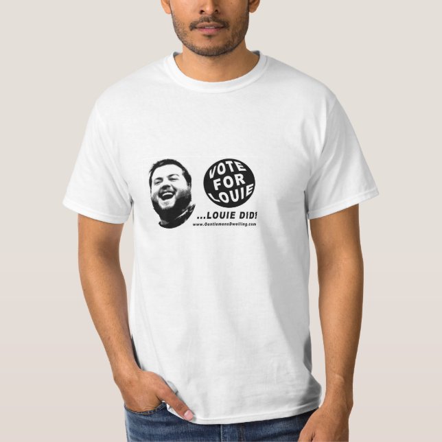 NOUVEAU T-shirt hysterique de Louie, le logement (Devant)