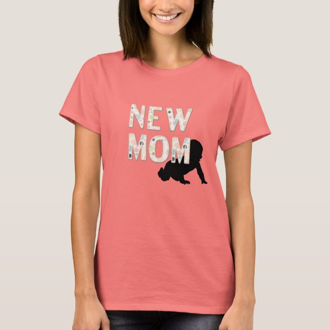 Nouveau T-shirt maman (Devant)