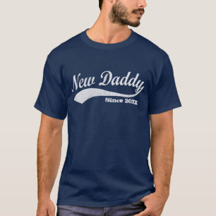 Nouveau T-shirt sportif de papa, avec l'année