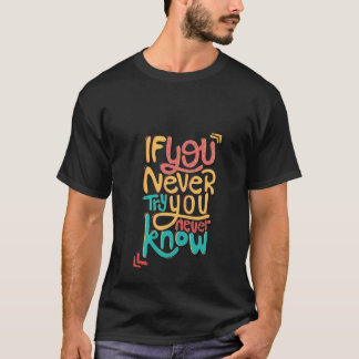 Nouveau T-shirt tendance couleur noire