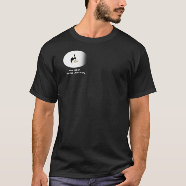 Nouveau T-shirt urbain de laboratoire de théâtre (Devant)