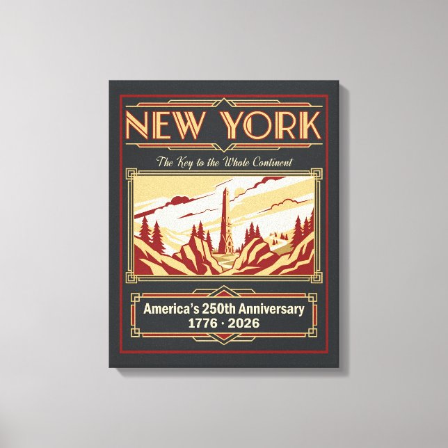 Nouveau York Art Déco 250e anniversaire de l'Améri (Recto)