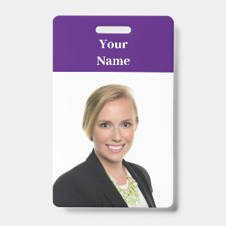 NOUVEAUTÉ ! Badge - Vertical Avec Lanyard - Person