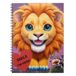 NOUVEAUTÉ ! Carnet photo Lion Cub souriant