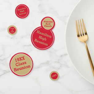 NOUVEAUTÉ ! Confetti de table de réunion de classe