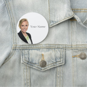 NOUVEAUTÉ ! Étiquette de nom - 3 pouces ronde