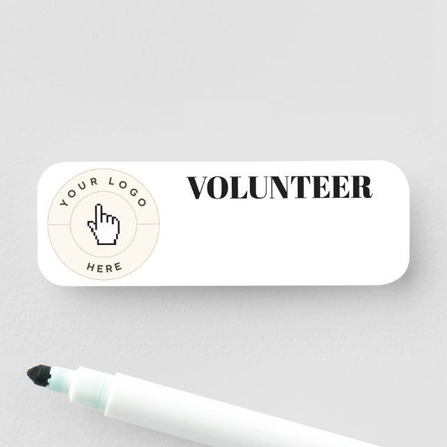 NOUVEAUTÉ ! Étiquette de nom - Effacement sec - Vo (En situation)