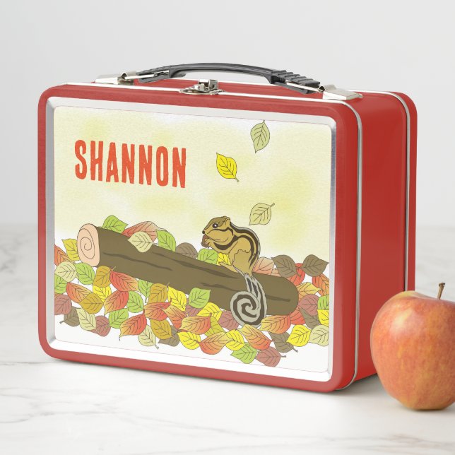 NOUVEAUTÉ ! Lunchbox - Chipmunk Fall (ajouter le n (En situation)