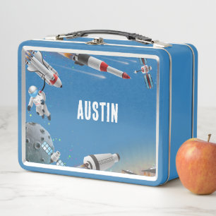 NOUVEAUTÉ ! Lunchbox - Espace (ajouter le nom) Mét