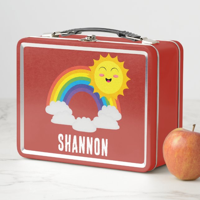 NOUVEAUTÉ ! Lunchbox - Rainbow Sun (ajouter le nom (En situation)