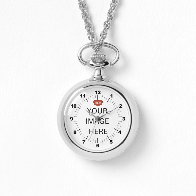 NOUVEAUTÉ ! Montre de collier en argent - Personna (Recto)