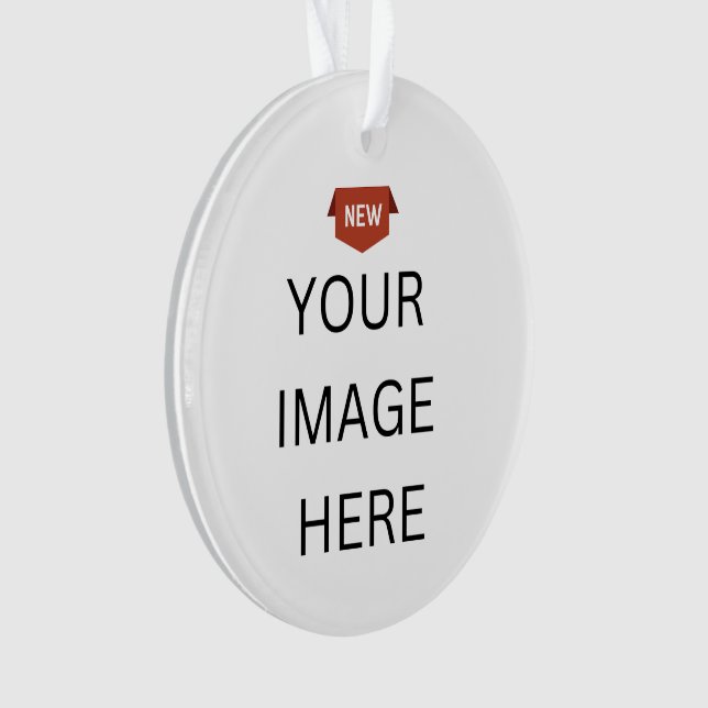 NOUVEAUTÉ ! Ornement - Acrylique - Cercle - Person (devant)