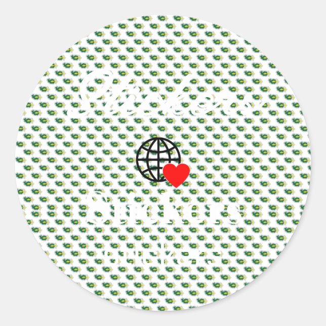 Nouveaux autocollants de logo de texte personnalis (Devant)