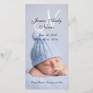 Nouveaux Cartes photos pour bébés garçons