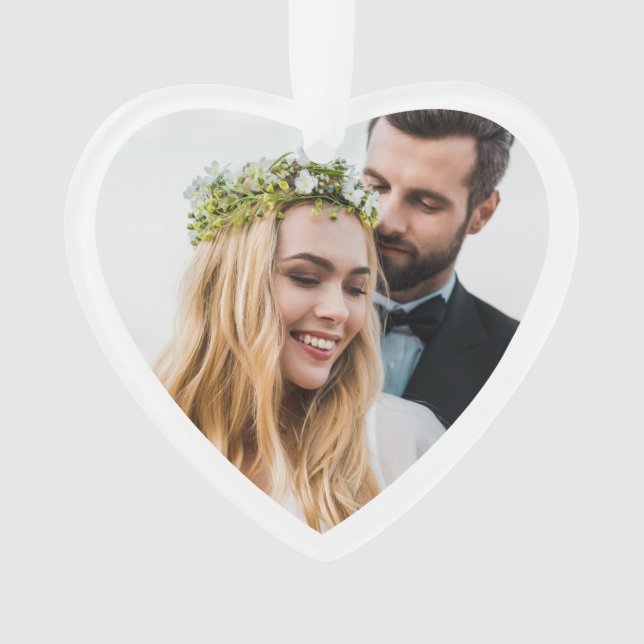 Nouveaux mariés 1ère photo de Noël (devant)