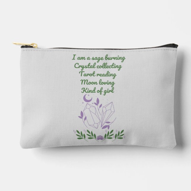 Nouvel Âge Zipper Pouch Tarot sac (Recto)