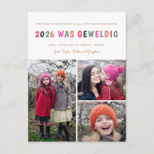 Nouvel An 2017 était Génial Carte Postale 3 Ph