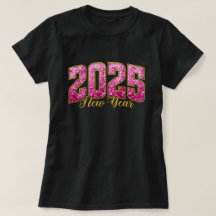 Nouvel An 2025 | T-shirt de la fête du Nouvel An r