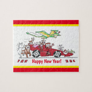 Nouvel An chinois - Année du Tigre Puzzle