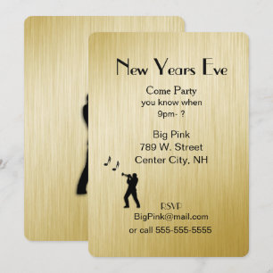 Nouvel An Eve Party Invitation