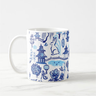 Nouvel an lunaire Rabbit Chinoiserie Mug