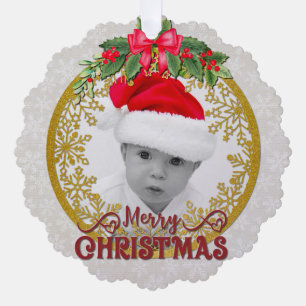 Nouvel état de naissance de bébé Noël, Faire-part 