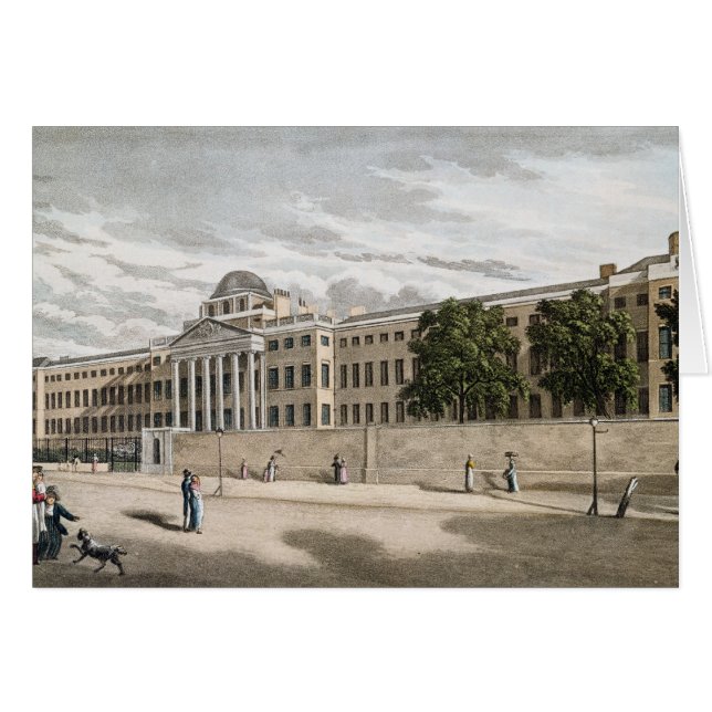 Nouvel hôpital de Bethlem, les champs de St George (Devant horizontal)