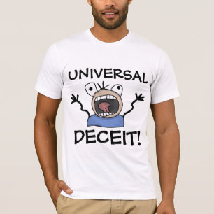 NOUVEL ORDRE MONDIAL DÉCEIT UNIVERSEL! T-SHIRTS