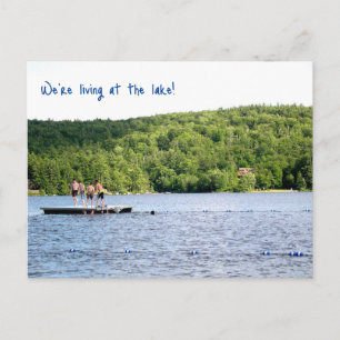 Nouvelle adresse au Faire-part Lake Moving