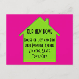 nouvelle adresse carte postale