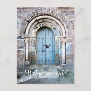 Nouvelle adresse - Carte postale de la maison ou d