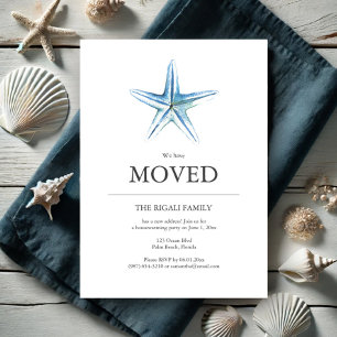 Nouvelle adresse Invitations Beach House Starfish
