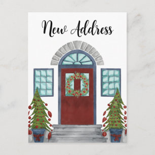 Nouvelle adresse Maison de Noël Carte postale