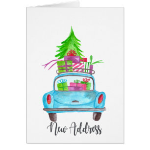 Nouvelle adresse Voiture de Noël classique