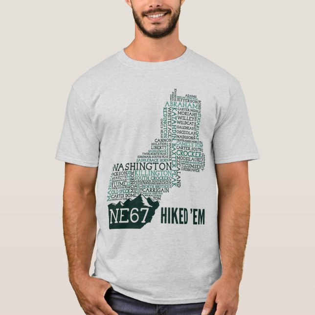 Nouvelle-Angleterre 67 T-shirt randonnée (Devant)