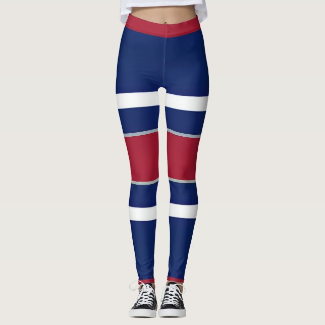"NOUVELLE-ANGLETERRE" - Leggings de sport (Devant)