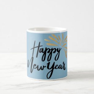nouvelle année de tasse