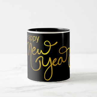 nouvelle année de tasse
