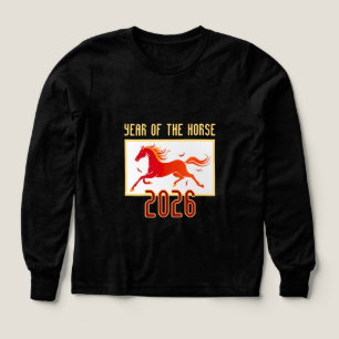 Nouvelle Année du Cheval de Feu Chinois 2026 Enfan