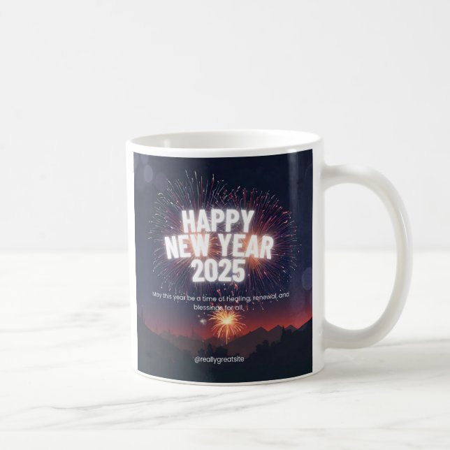 NOUVELLE ANNÉE MUG 2025 (Droite)