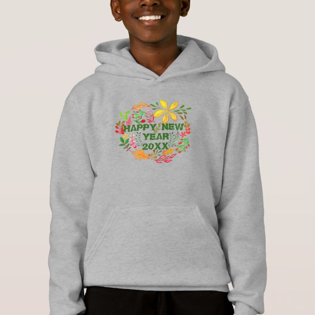 NOUVELLE ANNÉE PERSONNALISÉE 20XX (Devant)