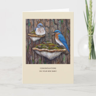 nouvelle carte bébé bluebird