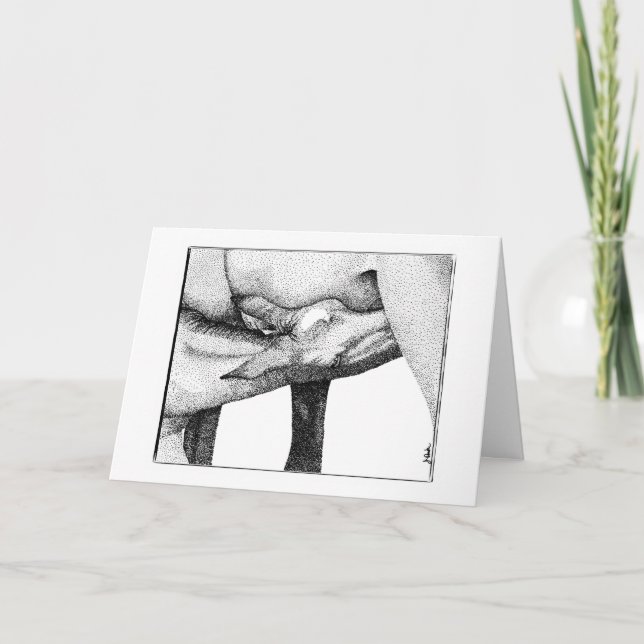 Nouvelle carte bébé d'arrivée (Devant)