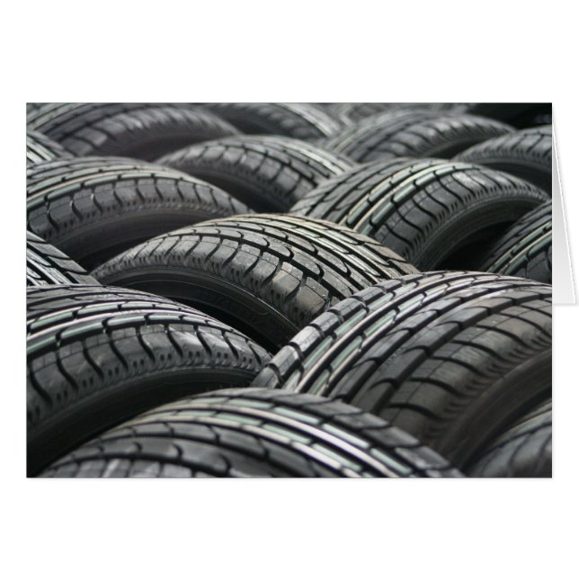 Nouvelle carte blanche de pneus (Devant horizontal)