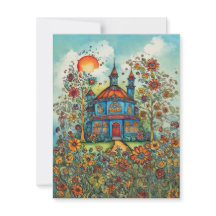 Nouvelle carte d'adresse Whimsical